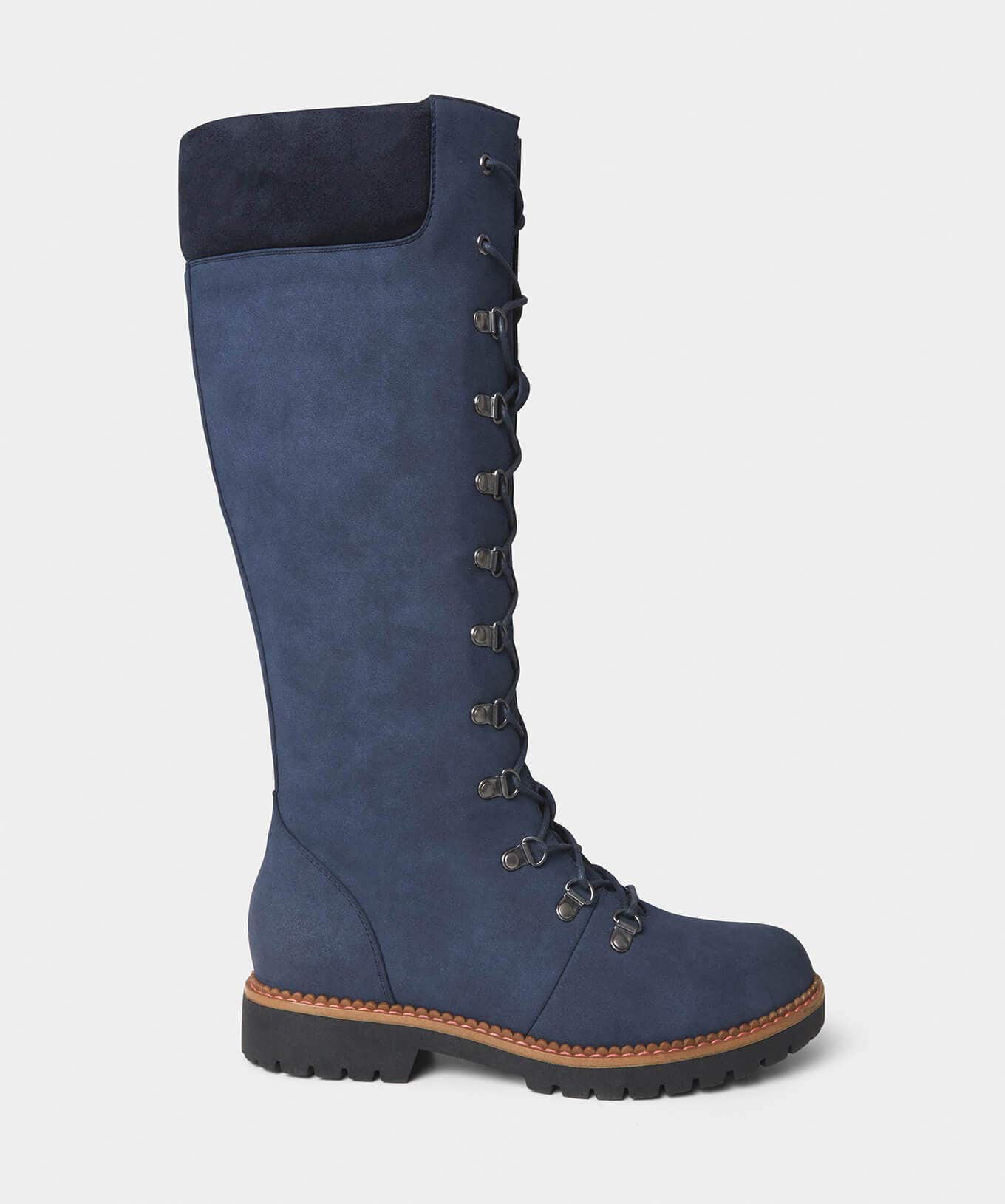 Knee High Boots | Boots & Shoes | Sale Boots & Shoes | Top Picks | Women's | Women's Joe Browns A Nip In The Wind Lace Up Boots Navy