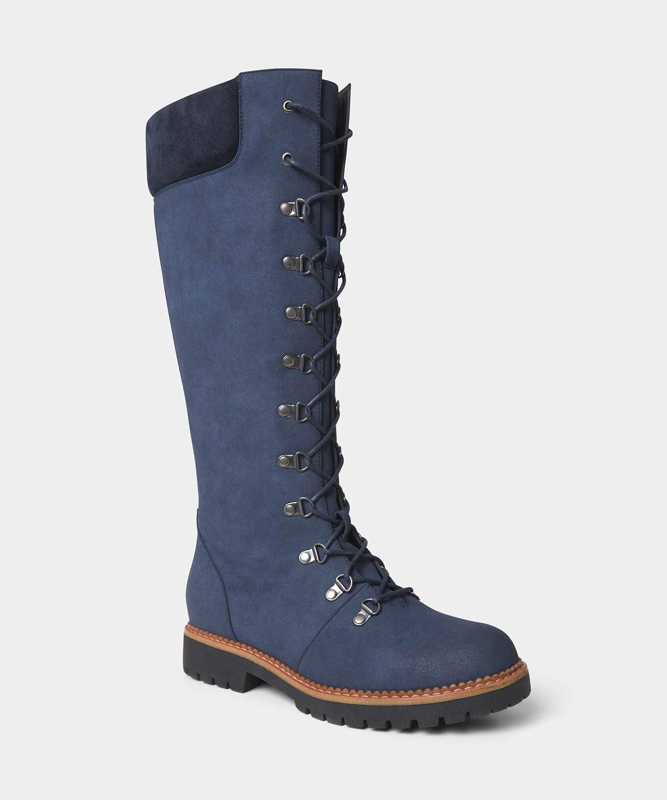 Knee High Boots | Boots & Shoes | Sale Boots & Shoes | Top Picks | Women's | Women's Joe Browns A Nip In The Wind Lace Up Boots Navy