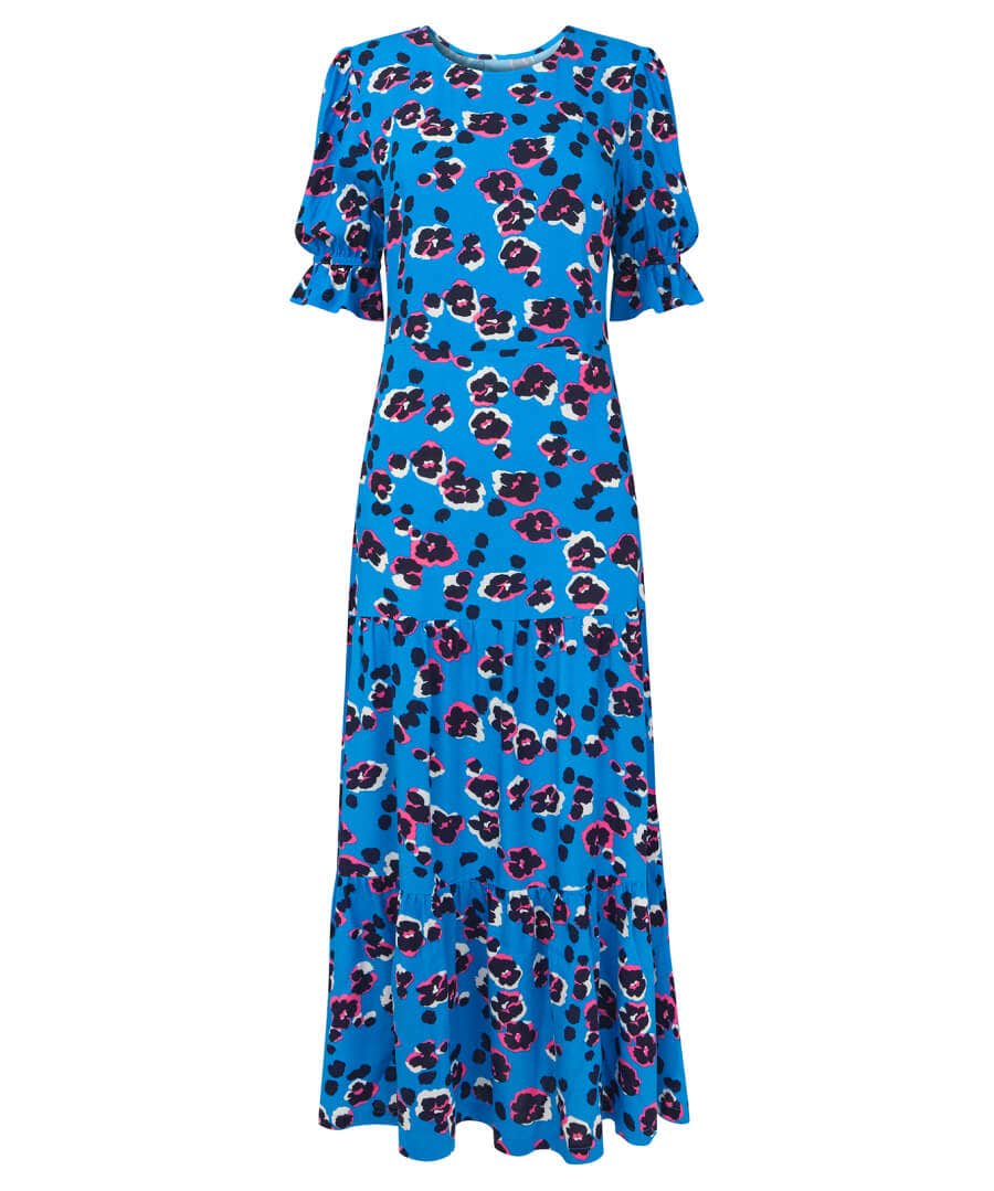 Sale Dresses | Women's Joe Browns Alluring Animal Dress Blue