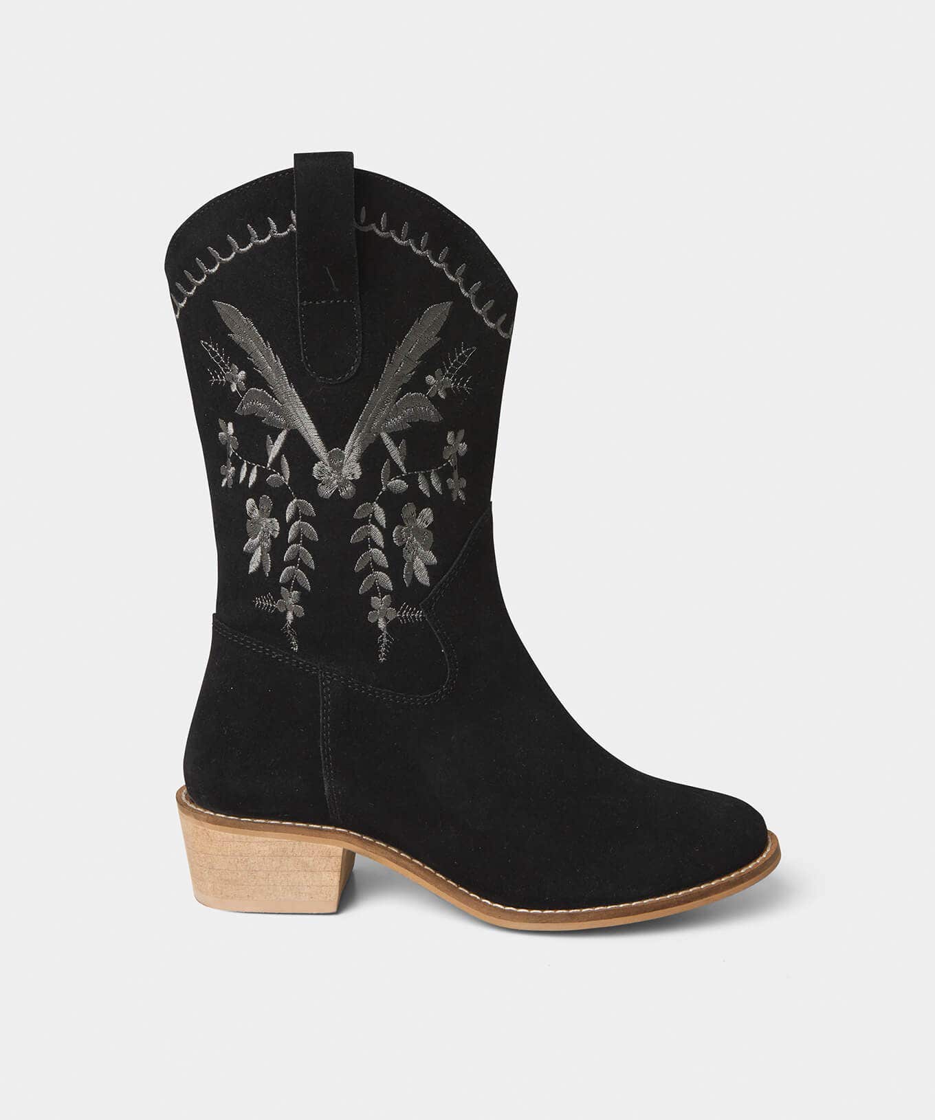 Knee High Boots | Ankle Boots | Boots & Shoes | Sale Boots & Shoes | Top Picks | Top Picks | Women's | Women's Joe Browns Belvedere Embroidered Suede Boots Black