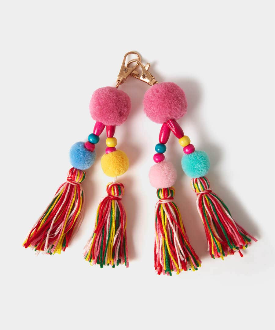 Sale Accessories & Jewellery | Women's Joe Browns Boho Pom Pom Key Charms Multi