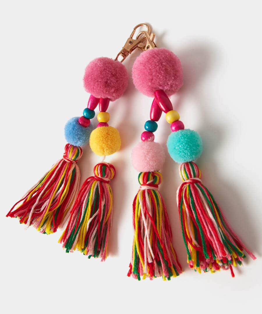 Sale Accessories & Jewellery | Women's Joe Browns Boho Pom Pom Key Charms Multi