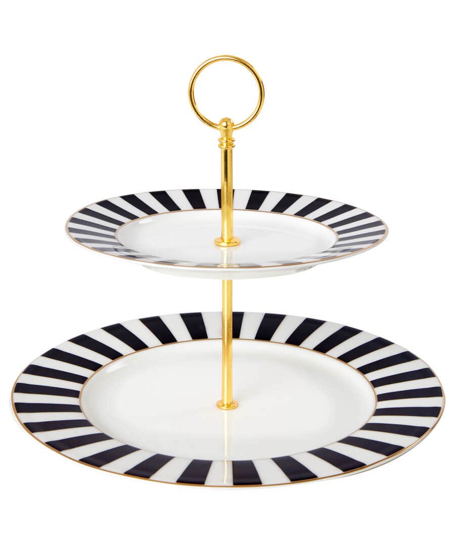 Living Room | Kitchen | Home | Home Joe Browns Bombay Duck Sophisticated Stripe Cake Stand Multi