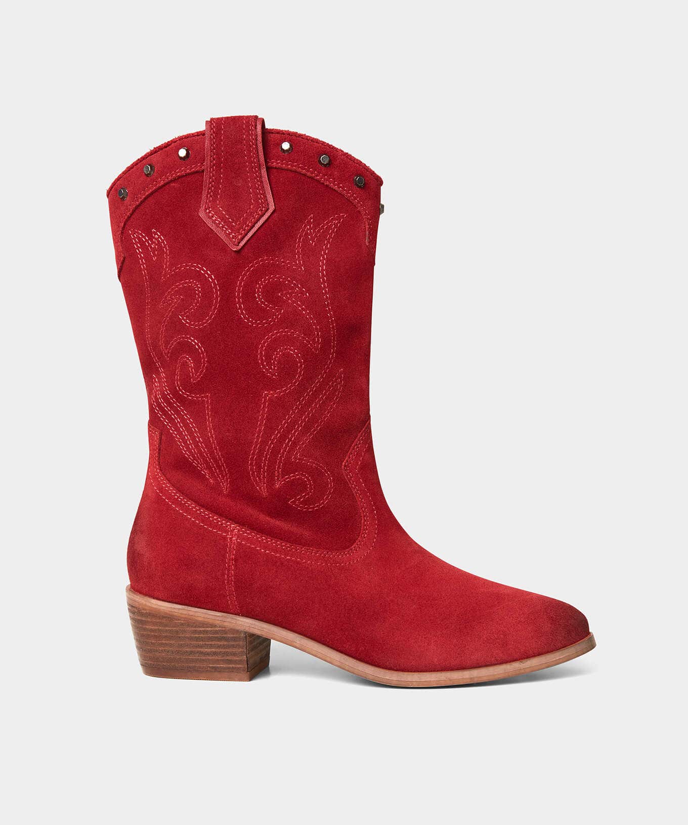 Knee High Boots | Ankle Boots | Boots & Shoes | Sale Boots & Shoes | Top Picks | Top Picks | Women's | Women's Joe Browns Bourbon Street Suede Boots Red