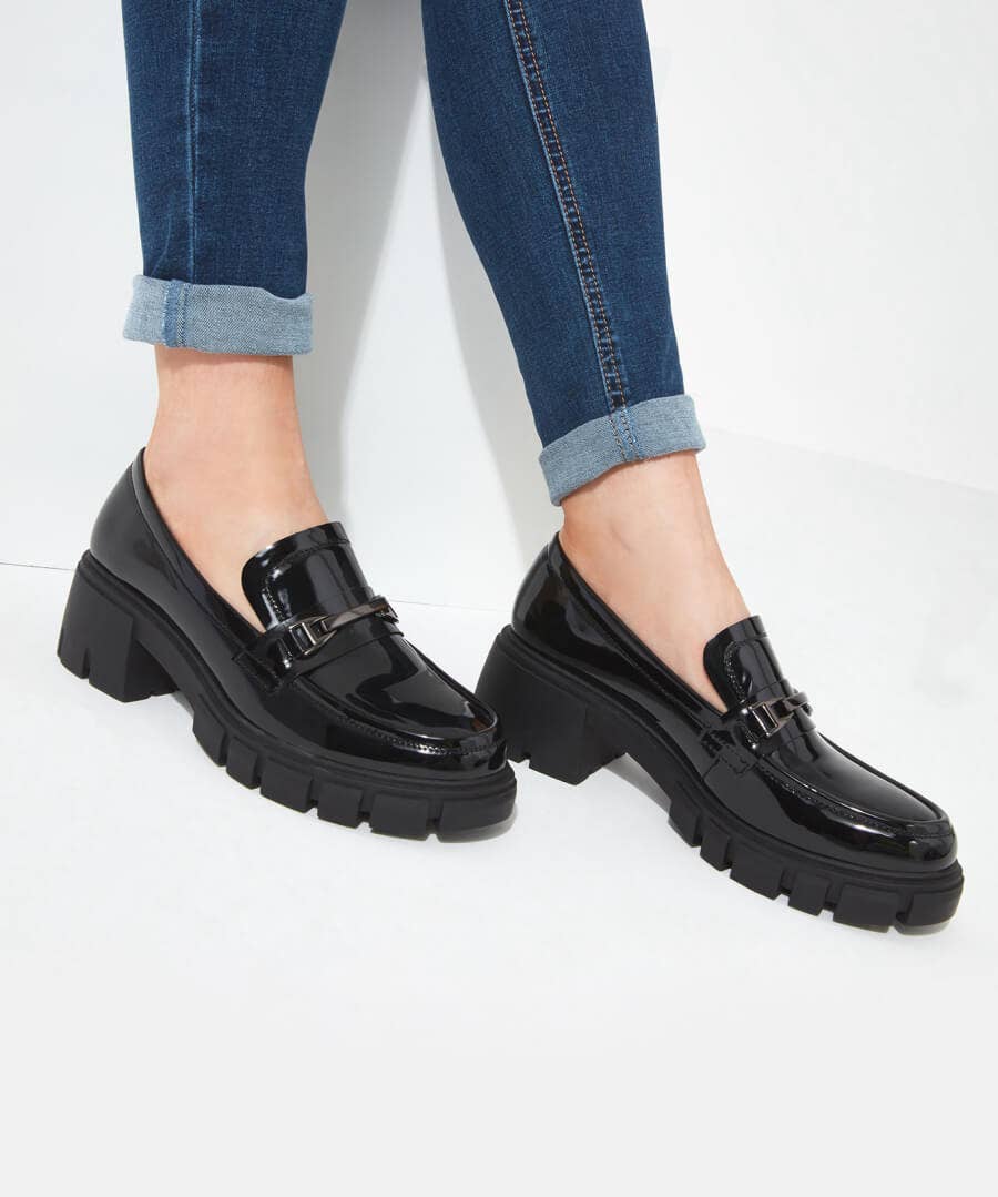 Trainers & Pumps | Party Footwear | Boots & Shoes | Sale Boots & Shoes | Top Picks | Top Picks | Women's | Women's Joe Browns City Chic Chunky Loafers Black