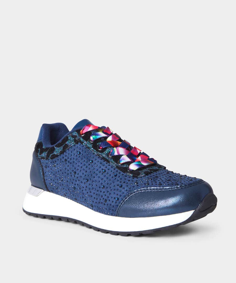 Trainers & Pumps | Boots & Shoes | Sale Boots & Shoes | Top Picks | Women's | Women's Joe Browns City Twilight Trainers Navy Mutli