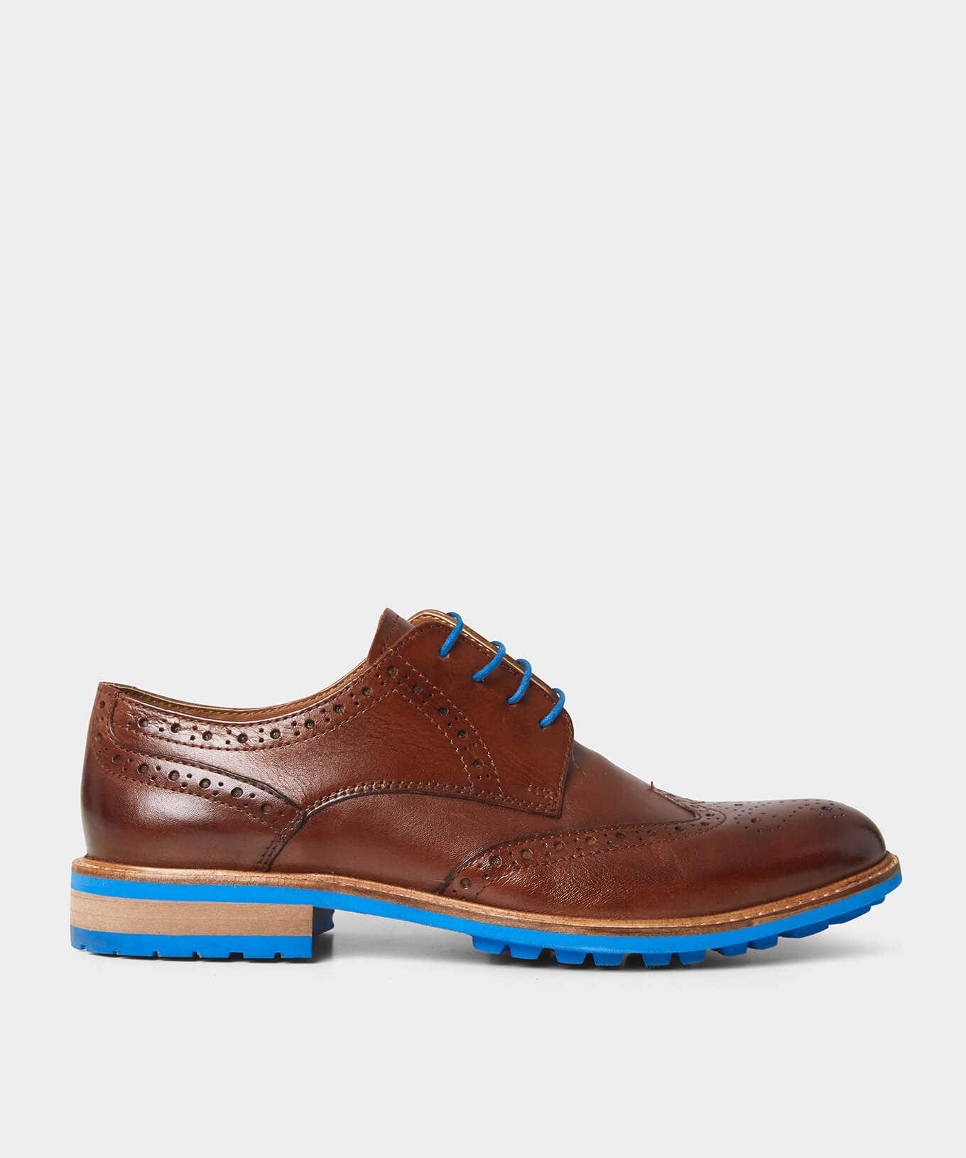 Brogues | Boots & Shoes | Top Picks | Men，s Joe Browns Club Regent Leather Brogues Tan