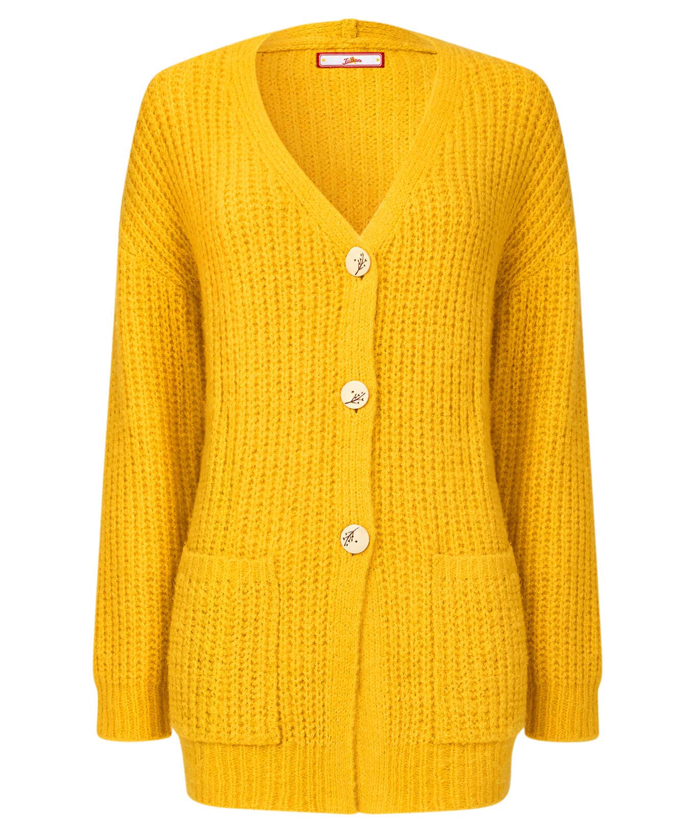 Cardigans & Coatigans | Sale Knitwear & Jumpers | Top Picks | Women's Joe Browns Cool Cosy Knit Cardigan Ochre