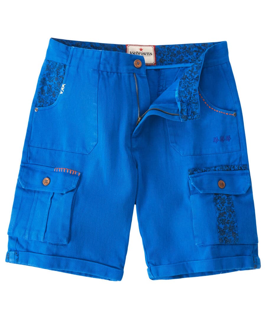 Sale Jeans & Trousers | Men，s Joe Browns Cool To Be Customised Shorts Blue