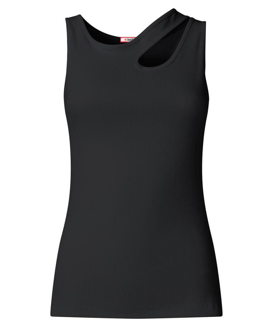 Sale Tops, Tunics & Blouses | Women's Joe Browns Cutabout Rib Vest Black / White
