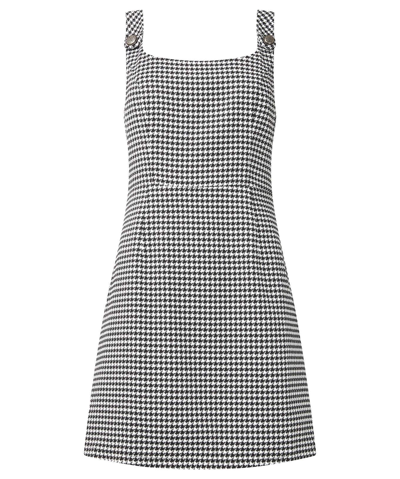 Shop Women's Collection | Vintage & Retro Dresses | Dresses | Sale Dresses | Top Picks | Top Picks | Women's | Women's Joe Browns Daring Dogtooth Dress Black/White