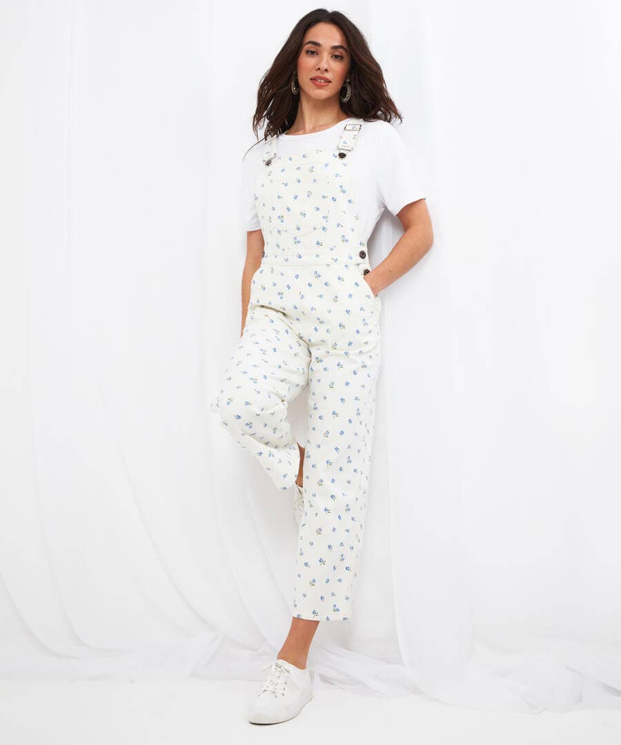 Sale Jumpsuits | Sale Jeans & Trousers | Women's | Women's Joe Browns Ditsy Daydream Dungarees Multi