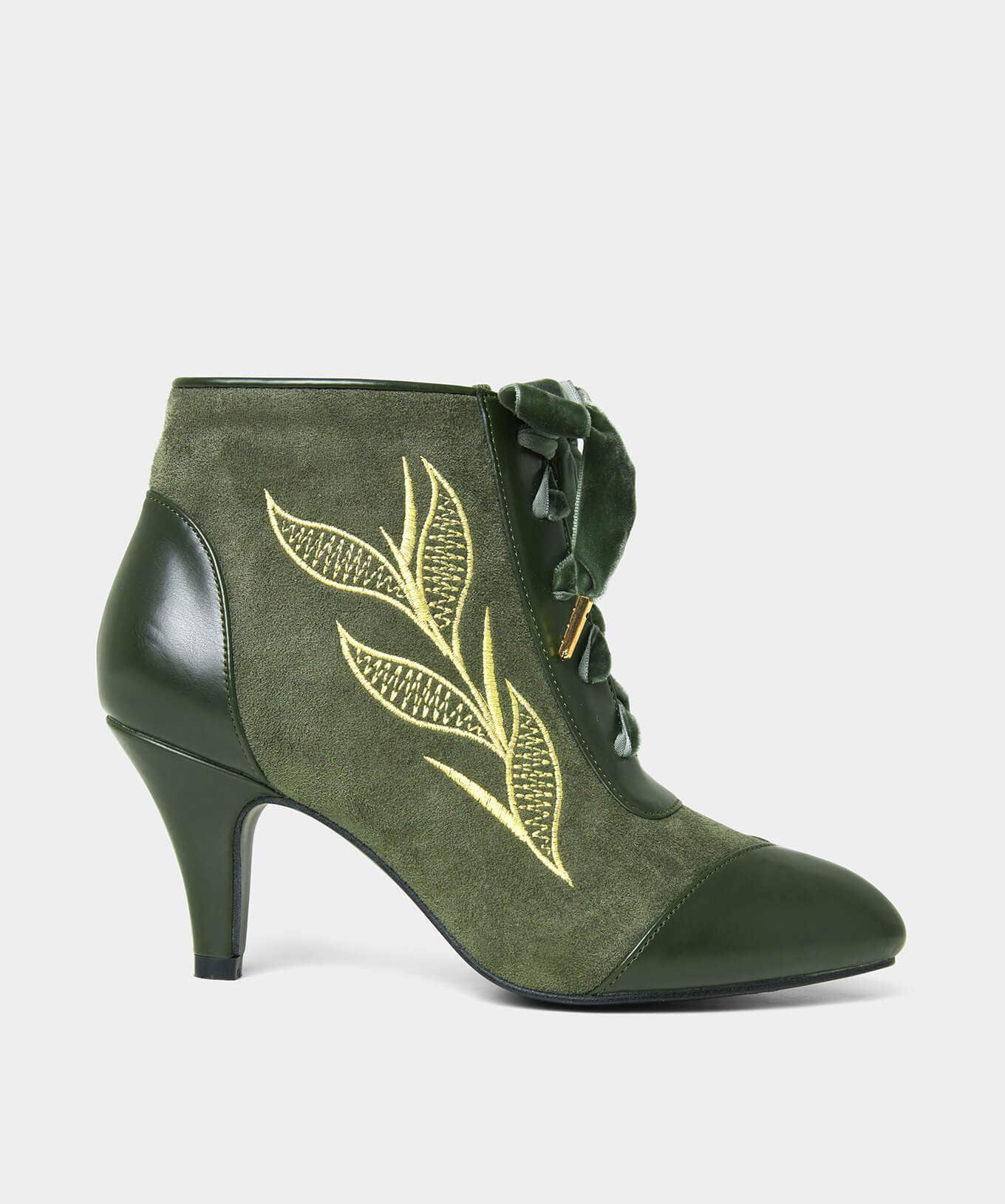 Knee High Boots | Ankle Boots | Party Footwear | Boots & Shoes | Sale Boots & Shoes | Top Picks | Top Picks | Top Picks | Women's | Women's Joe Browns Divine And Decadent Bootees Dark Green