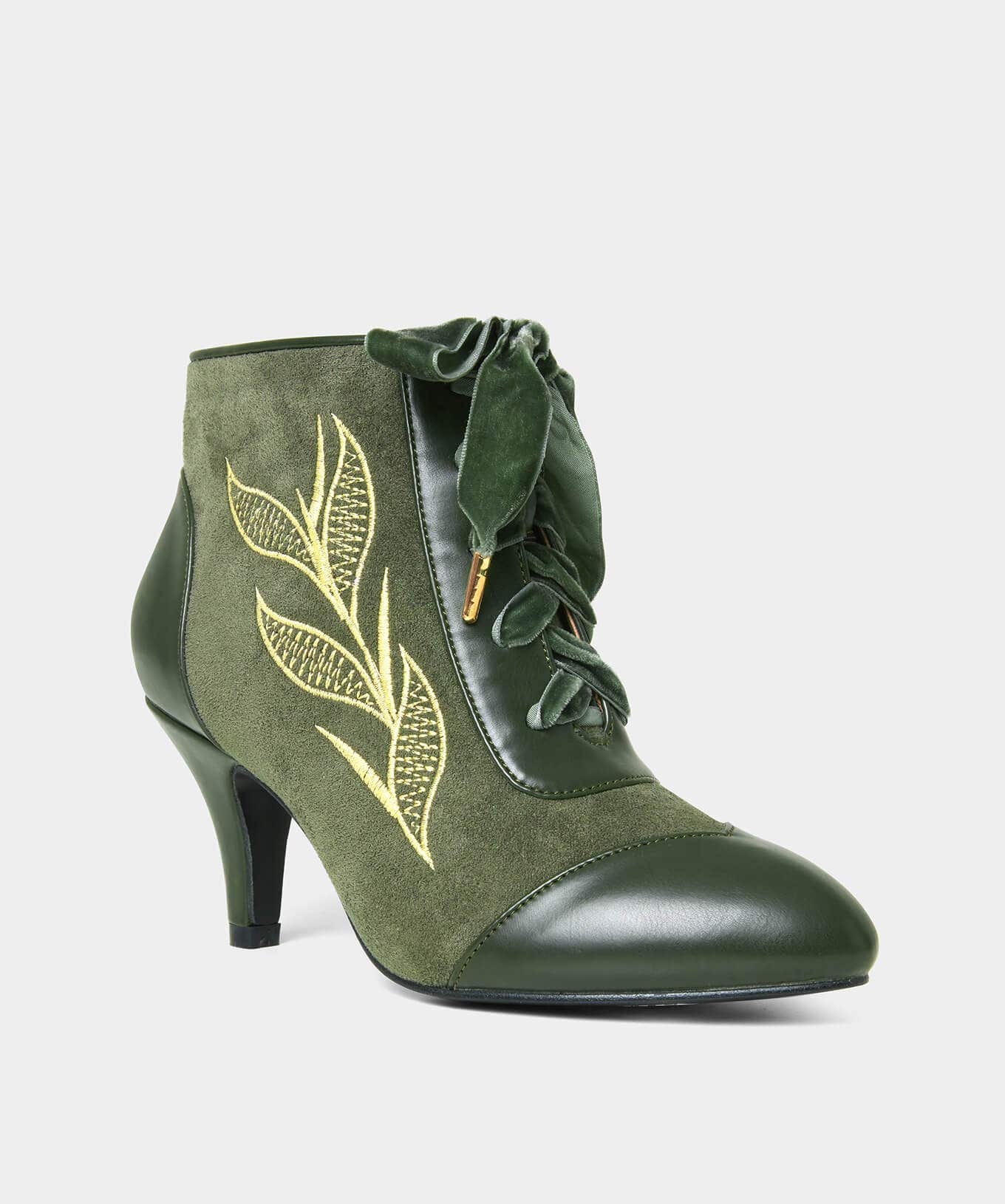 Knee High Boots | Ankle Boots | Party Footwear | Boots & Shoes | Sale Boots & Shoes | Top Picks | Top Picks | Top Picks | Women's | Women's Joe Browns Divine And Decadent Bootees Dark Green