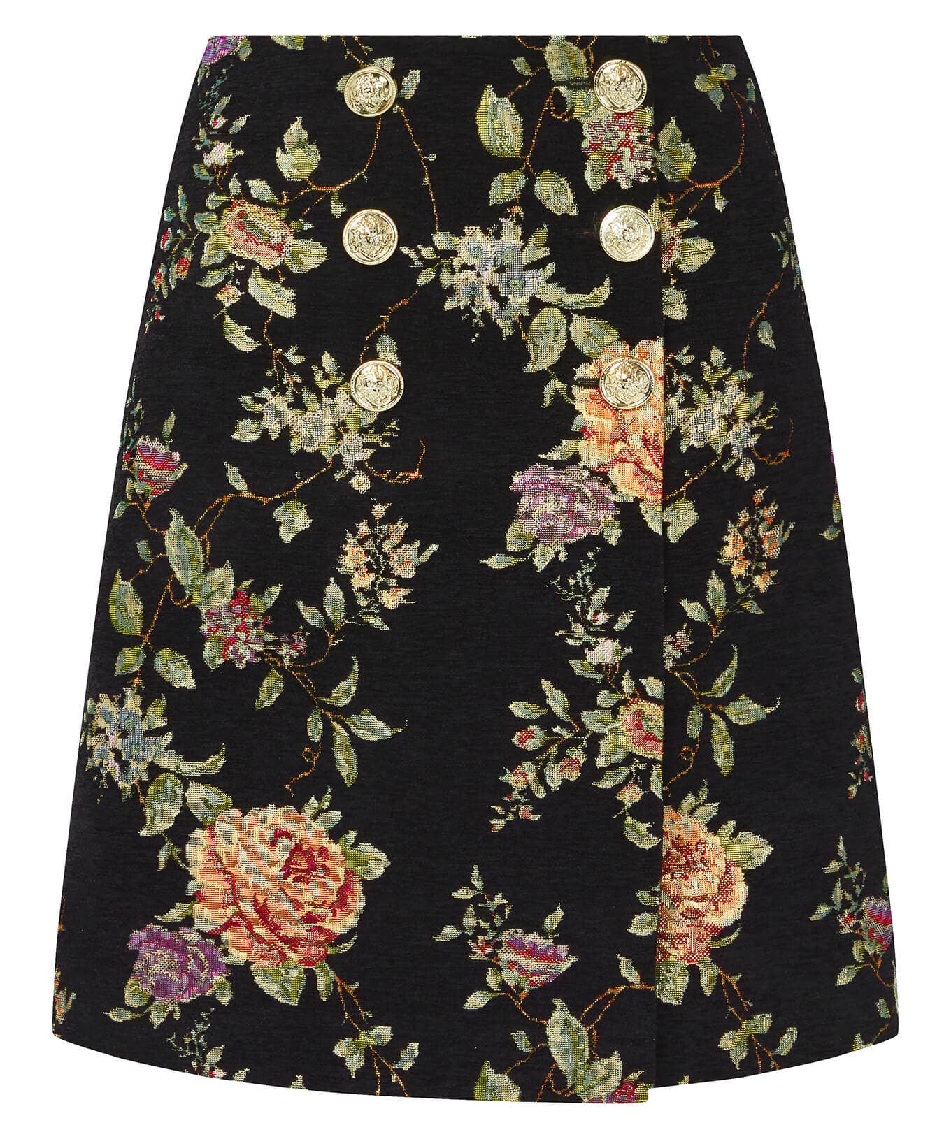 Skirts | Sale Skirts | Women's | Women's Joe Browns Fabulous Floral Skirt Black