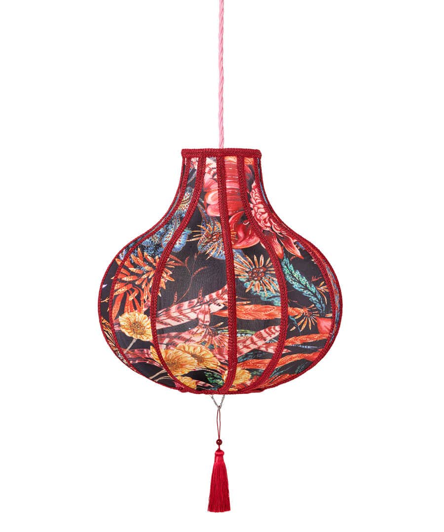 Living Room | Bedroom | Endless Sunsets | Floral Décor | Nature Décor | Lighting & Lamps | Home | Home | Home | Home | Home | Home Joe Browns Fantastically Floral Mesh Pendant Shade Multi