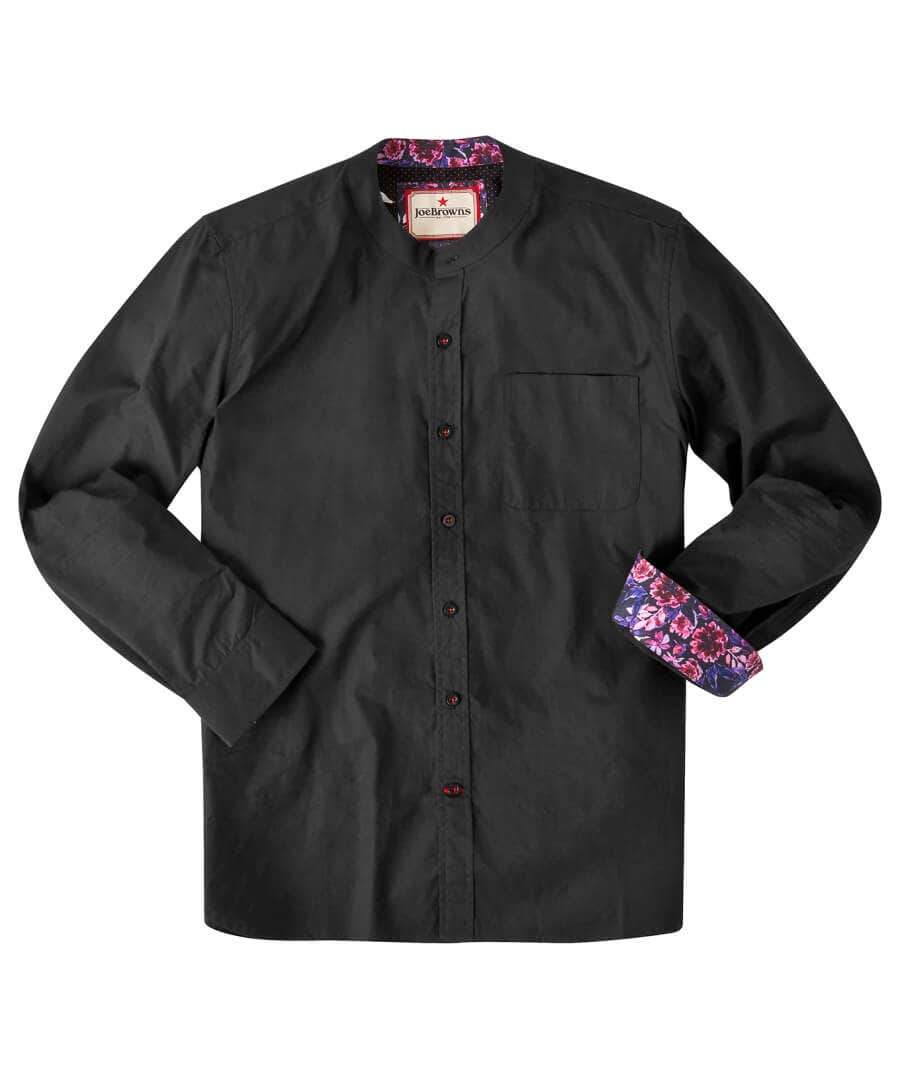 Shop Men's Collection | Work Shirts | Men's Partywear | Shirts | Top Picks | Top Picks | Top Picks | Men，s Joe Browns Glorious Grandad Shirt Black