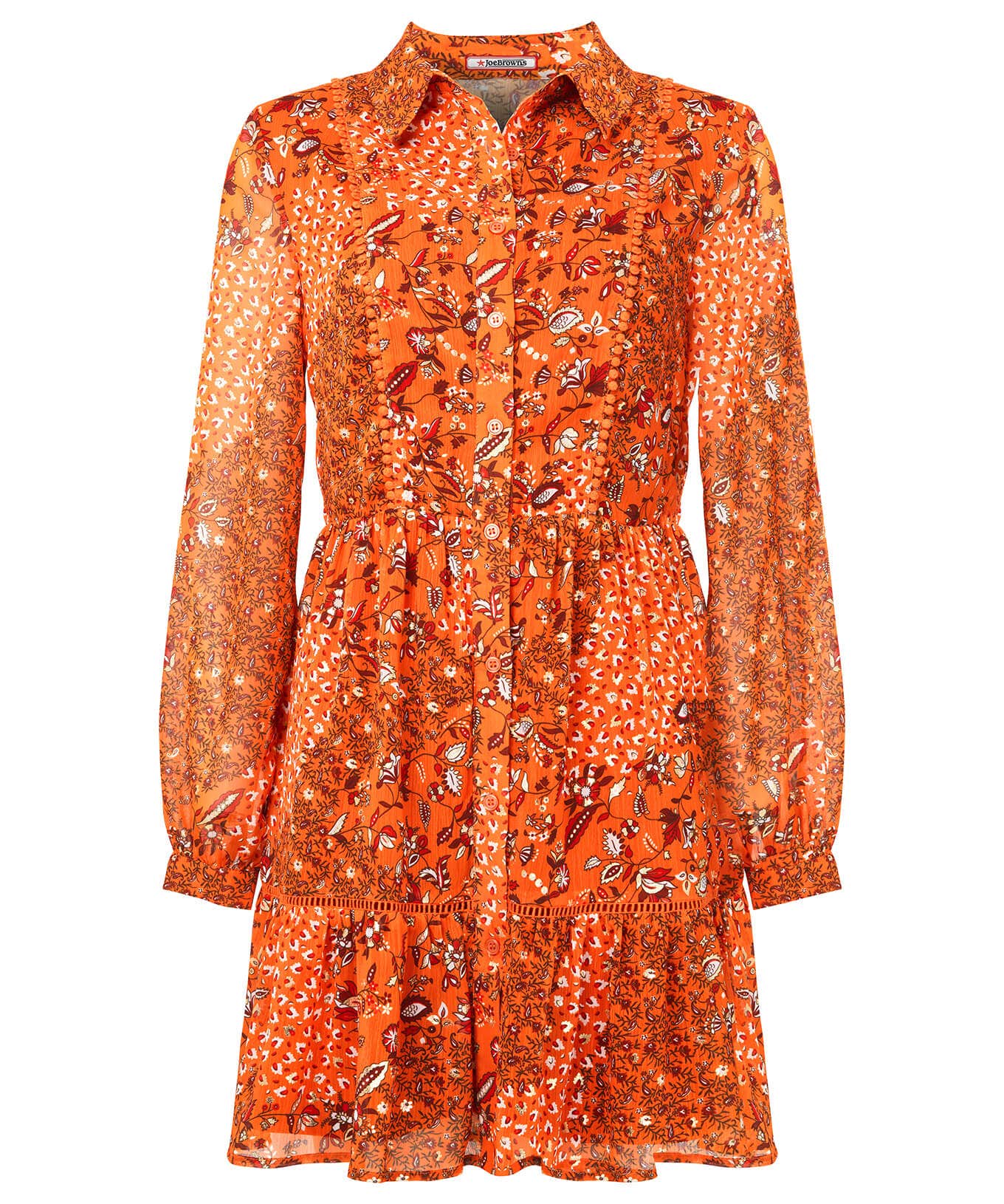 Tops, Tunics & Blouses | Sale Tops, Tunics & Blouses | Women's | Women's Joe Browns Golden Sunset Tunic Dress Orange