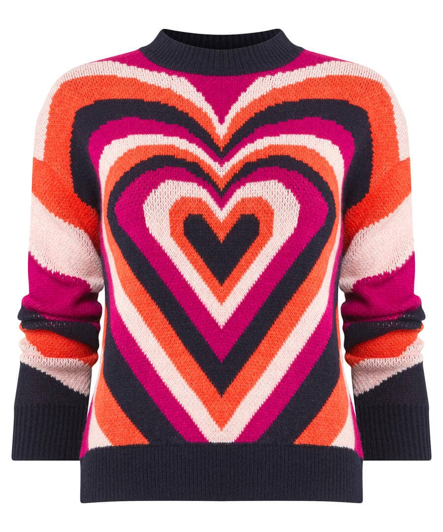 Cardigans & Coatigans | Top Picks Joe Browns Have A Heart Jumper Multi