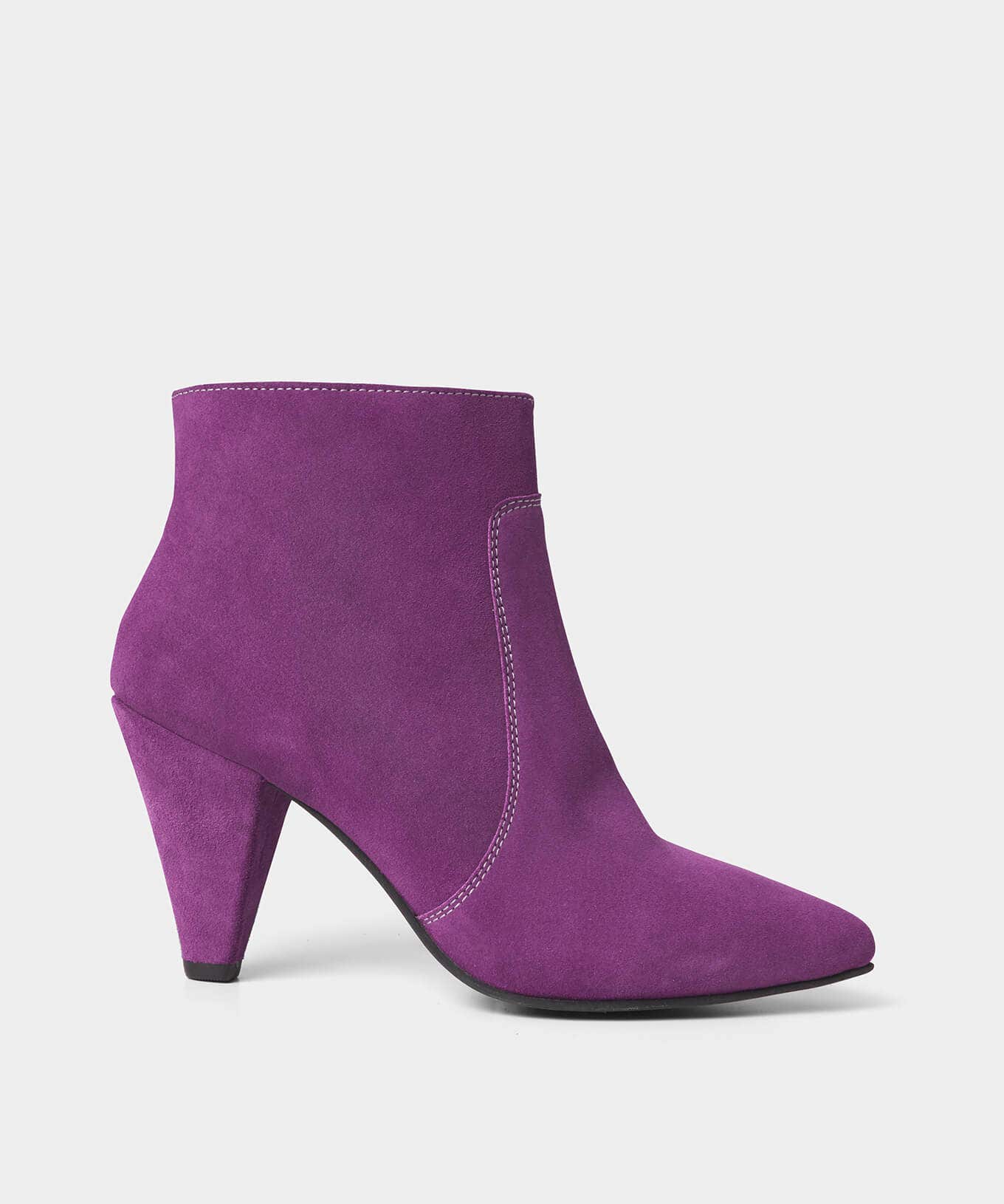 Knee High Boots | Ankle Boots | Party Footwear | Boots & Shoes | Top Picks | Top Picks | Top Picks | Women's Joe Browns I'm Obsessed Suede Bootees Violet / Black