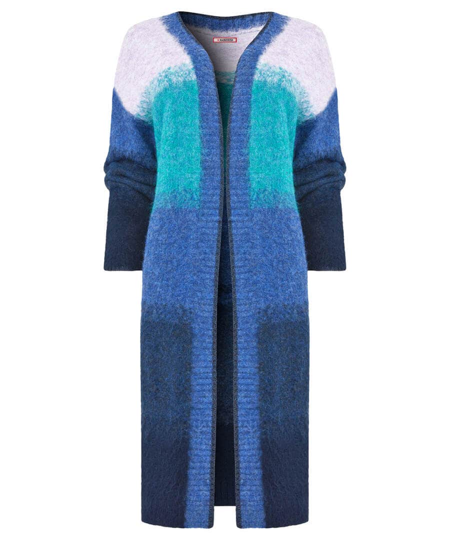 Gifts | Cardigans & Coatigans | Women's | Top Picks Joe Browns Ibiza Ombre Tie Waist Cardigan Blue