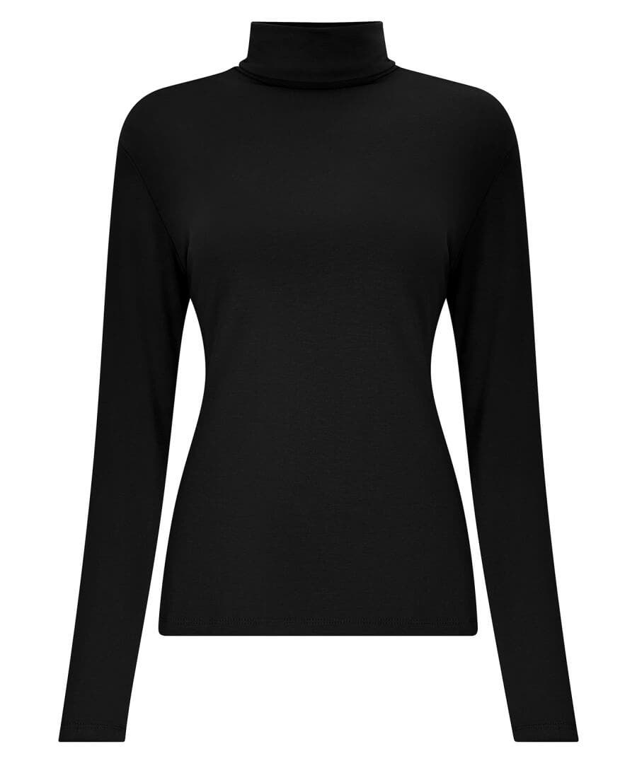 Tops, Tunics & Blouses | Women's Joe Browns Jersey Roll Neck Top Black / Berry / Orange / Winter White