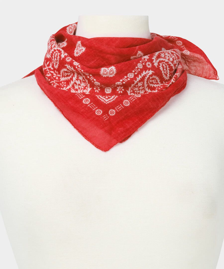 Accessories | Men，s Joe Browns Joe's Bandana Red / Mustard