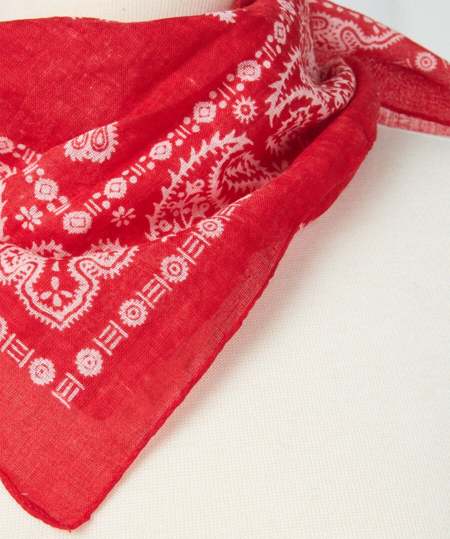 Accessories | Men，s Joe Browns Joe's Bandana Red / Mustard