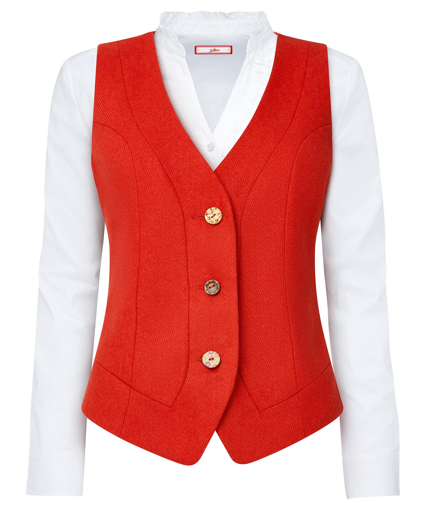 Waistcoats | Coats & Jackets | Sale Waistcoats | Sale Coats & Jacket | Women's | Women's | Women's | Women's Joe Browns Joe's Favourite Waistcoat Bright Orange