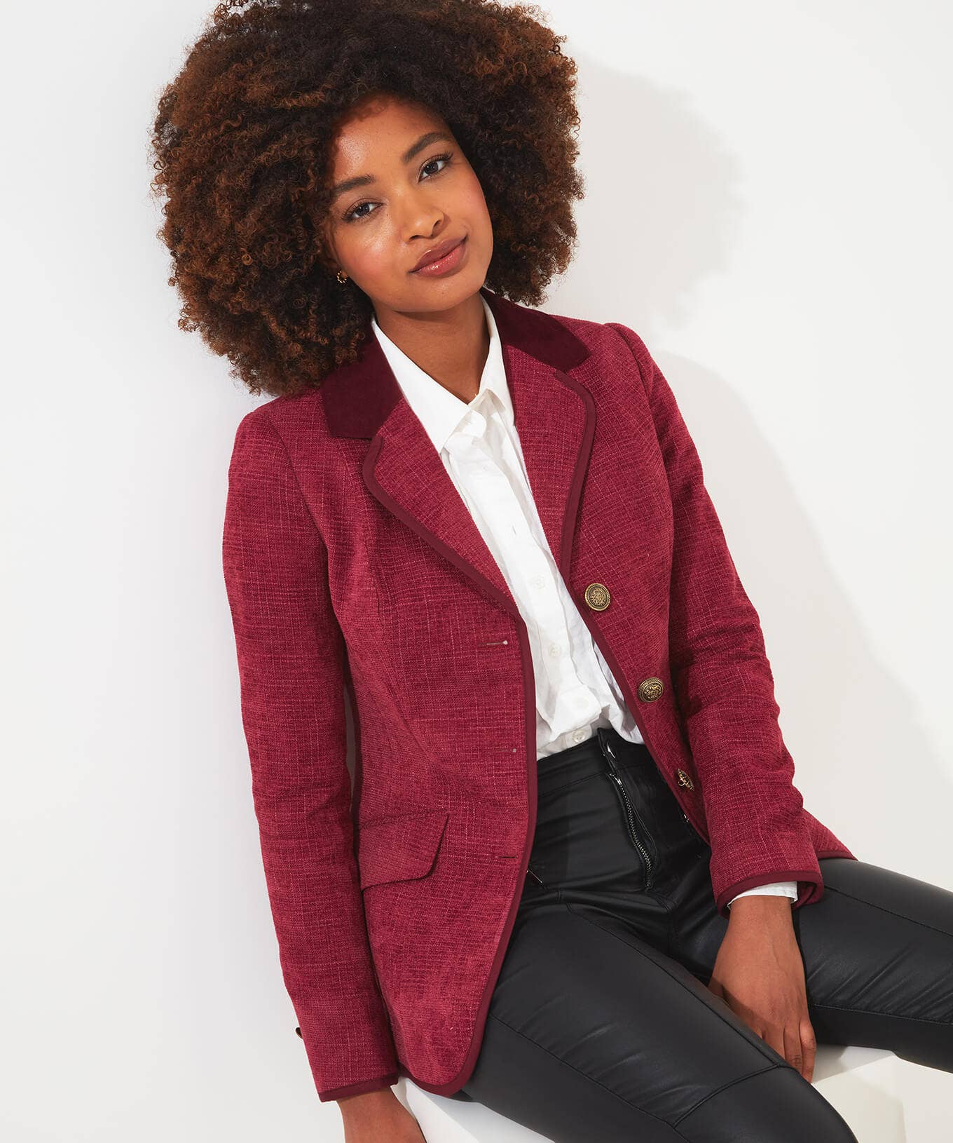 Shop Women's Collection | Coats & Jackets | Top Picks | Women's Joe Browns Joes Favourite Forever Jacket Berry