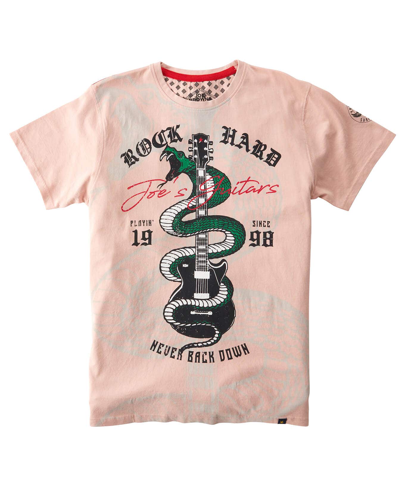 Shop Men's Collection | Graphic T-Shirts | Tops & T-Shirts | Sale Tops & T-Shirts | Top Picks | Top Picks | Men，s | Men，s Joe Browns King Cobra Tee Pink