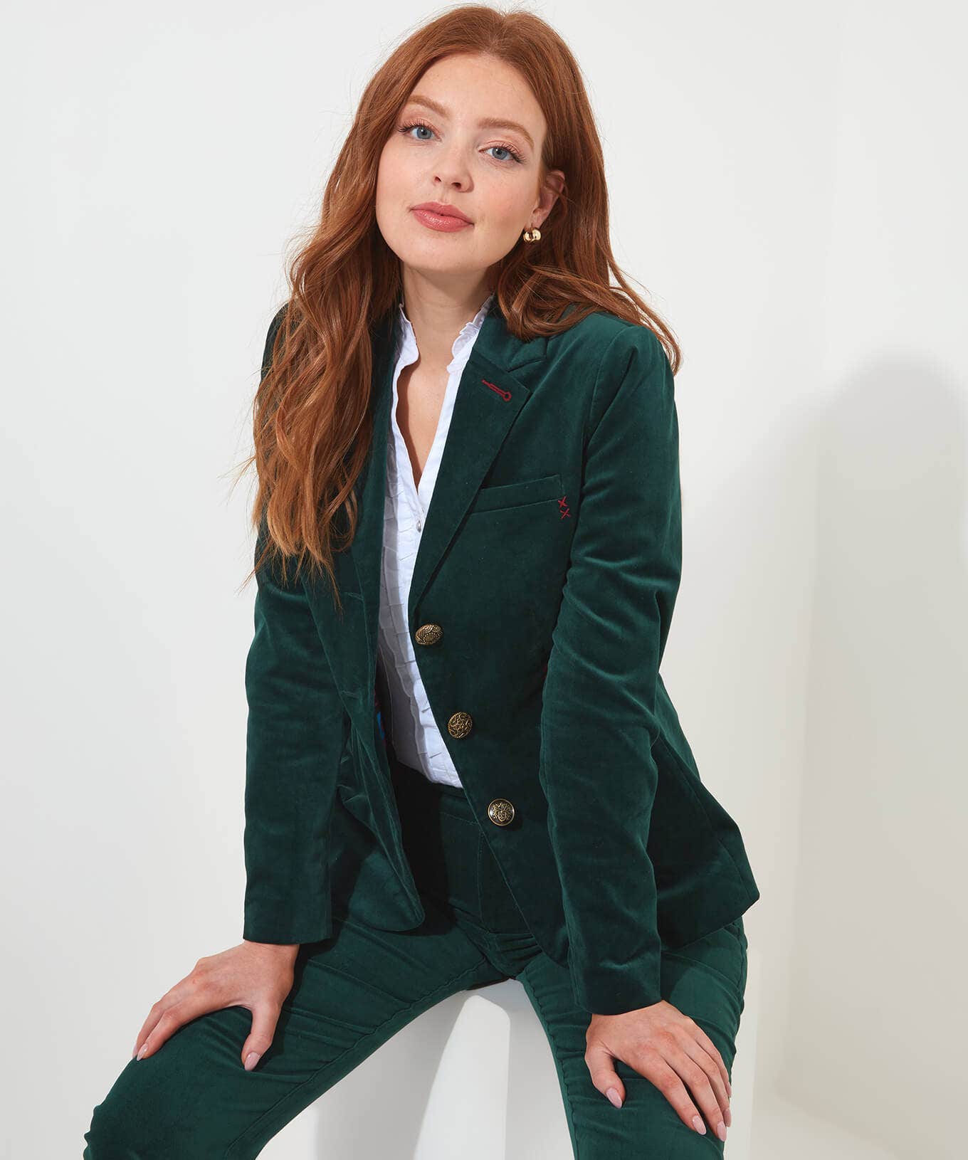 Coats & Jackets | Shop Blazers | Sale Coats & Jacket | Women's | Women's | Women's Joe Browns Magnificent Moleskin Jacket Teal