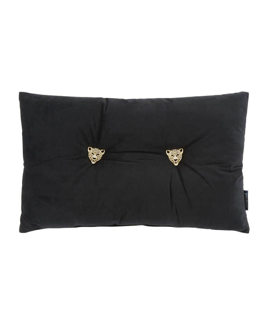 Cushions & Throws | Sale Cushions & Throws | Home | Home Joe Browns Magnificent Panther Brooch Cushion Black / Rose