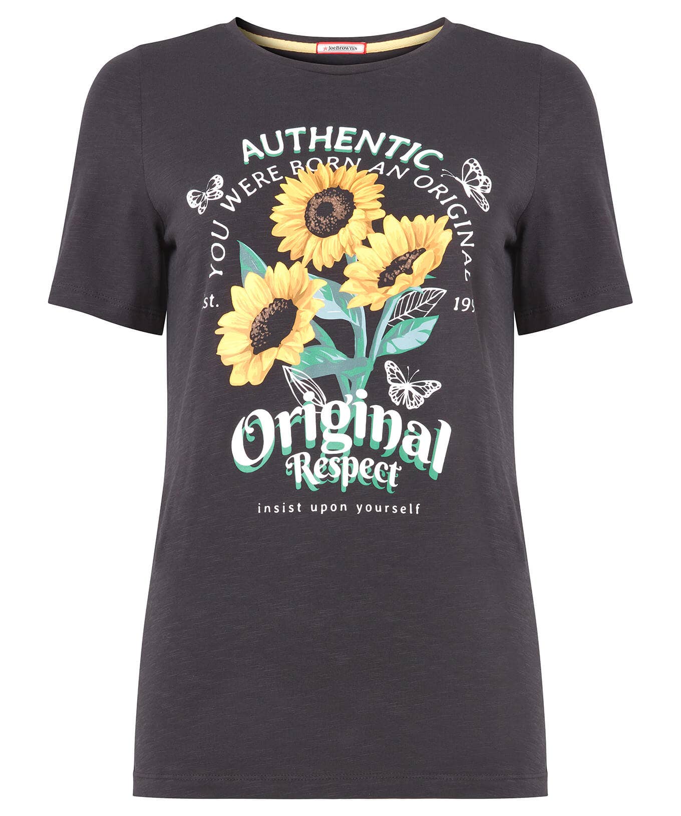 Tops, Tunics & Blouses | Sale Tops, Tunics & Blouses | Women's | Women's Joe Browns Magnificent Sunflower Tee Black