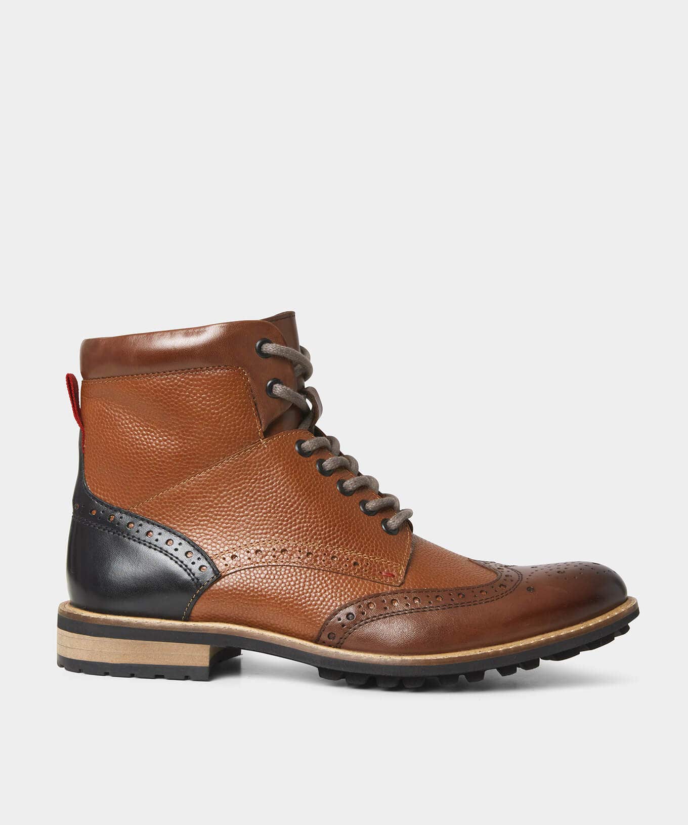 Brogues | Boots | Boots & Shoes | Top Picks | Top Picks | Men，s Joe Browns Mix Up Premium Leather Boots Tan Multi