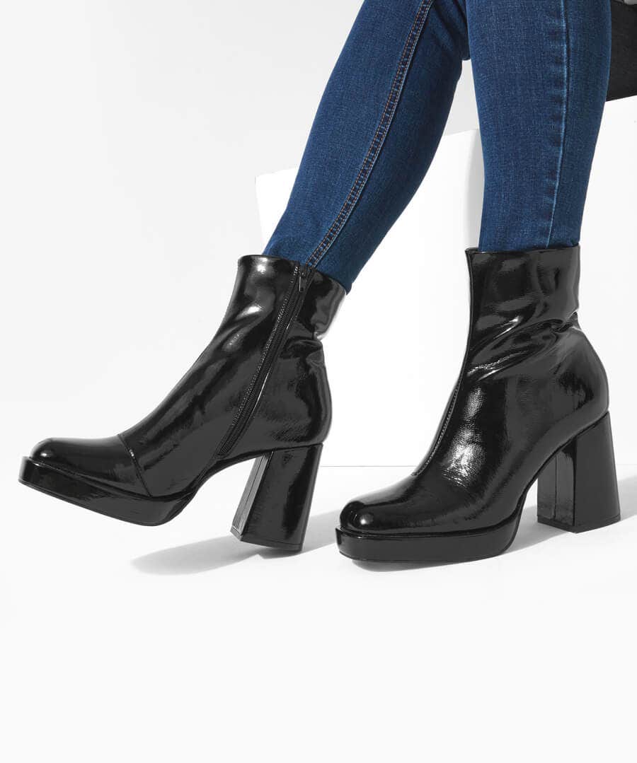 Knee High Boots | Ankle Boots | Party Footwear | Boots & Shoes | Sale Boots & Shoes | Top Picks | Top Picks | Top Picks | Women's | Women's Joe Browns Modern Muse Platform Boots Black