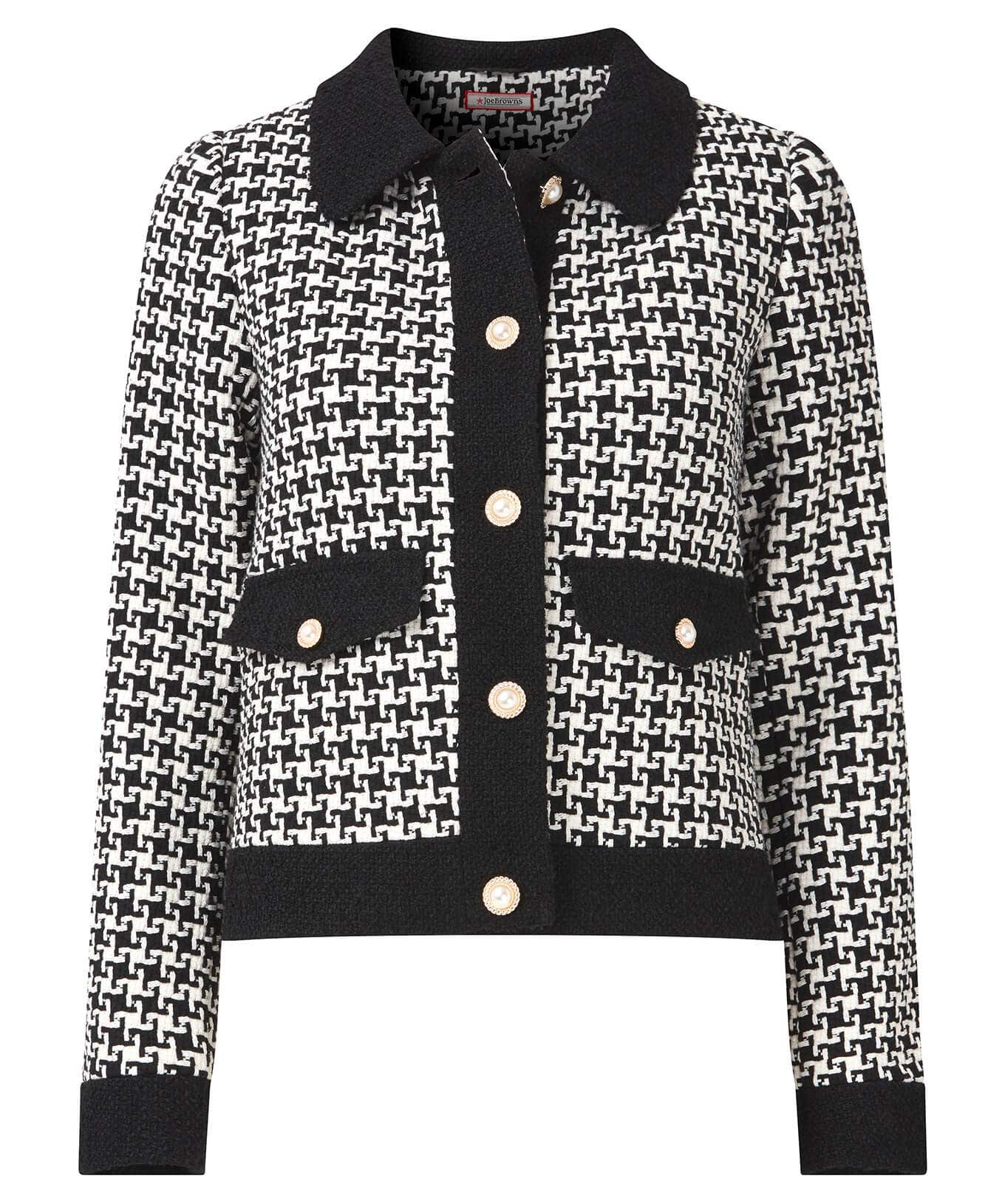 Coats & Jackets | Shop Blazers | Sale Coats & Jacket | Women's | Women's | Women's Joe Browns Mono Magic Jacket Black/White