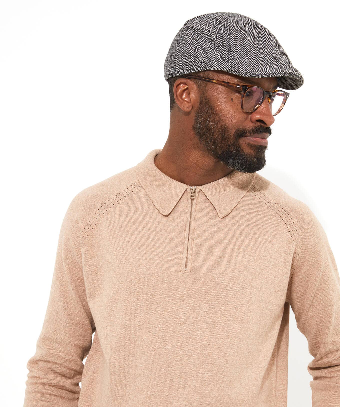 Accessories | Sale Accessories | Men，s | Men，s Joe Browns Monterey Herringbone Cap Grey