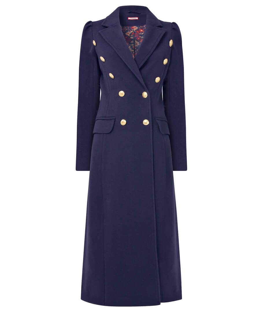 Shop Women's Collection | Occasion Outfits | Coats & Jackets | Top Picks | Top Picks | Women's Joe Browns Must Have Military Coat Navy