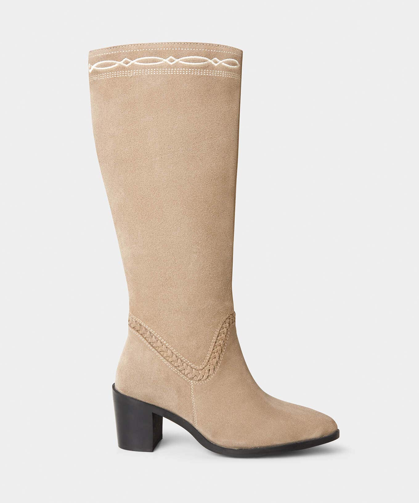 Knee High Boots | Boots & Shoes | Sale Boots & Shoes | Top Picks | Women's | Women's Joe Browns No Comparison Suede Boots Natural