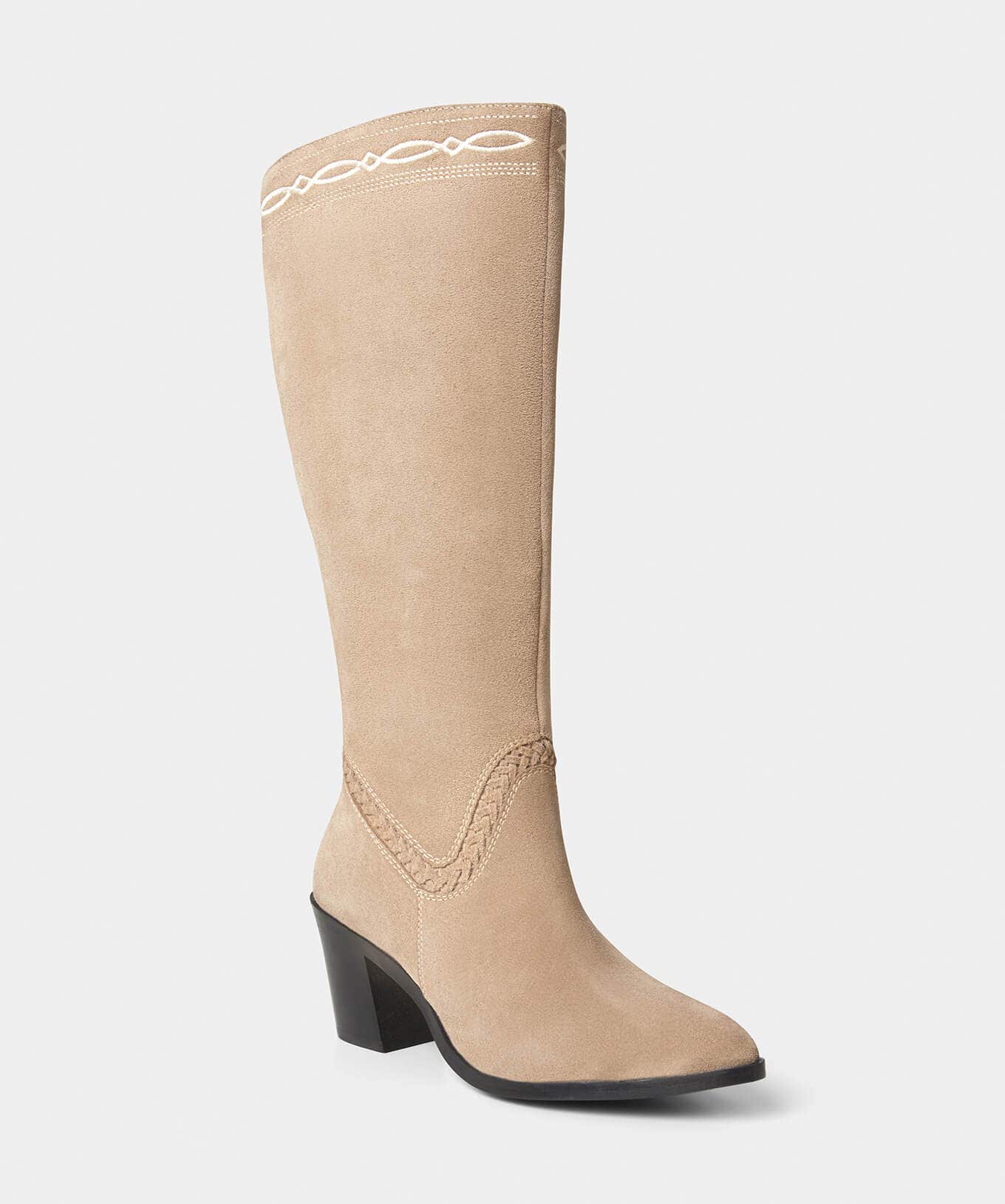 Knee High Boots | Boots & Shoes | Sale Boots & Shoes | Top Picks | Women's | Women's Joe Browns No Comparison Suede Boots Natural