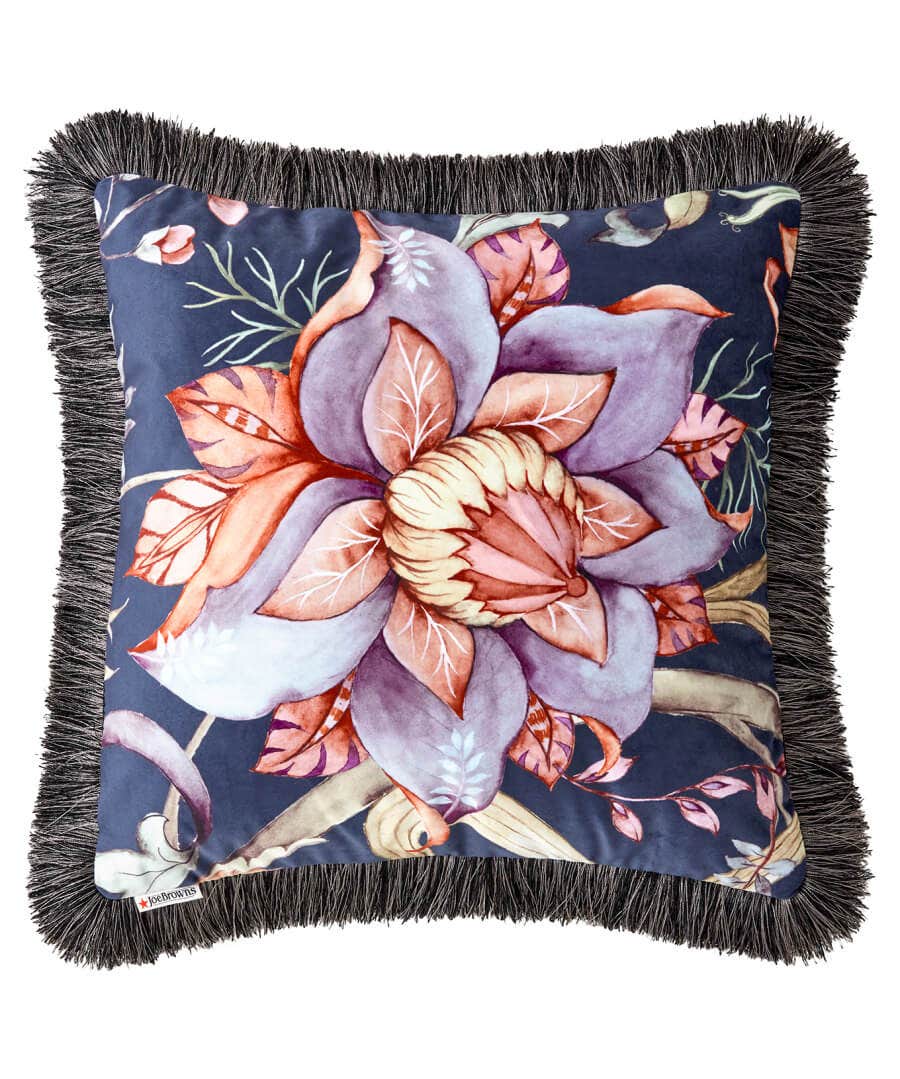 Living Room | Bedroom | Nouveau Reflections | Floral Décor | Nature Décor | Cushions & Throws | Sale Cushions & Throws | Home | Home | Home | Home | Home | Home | Home Joe Browns Nostalgic Nouveau Floral Reversible Cushion Multi