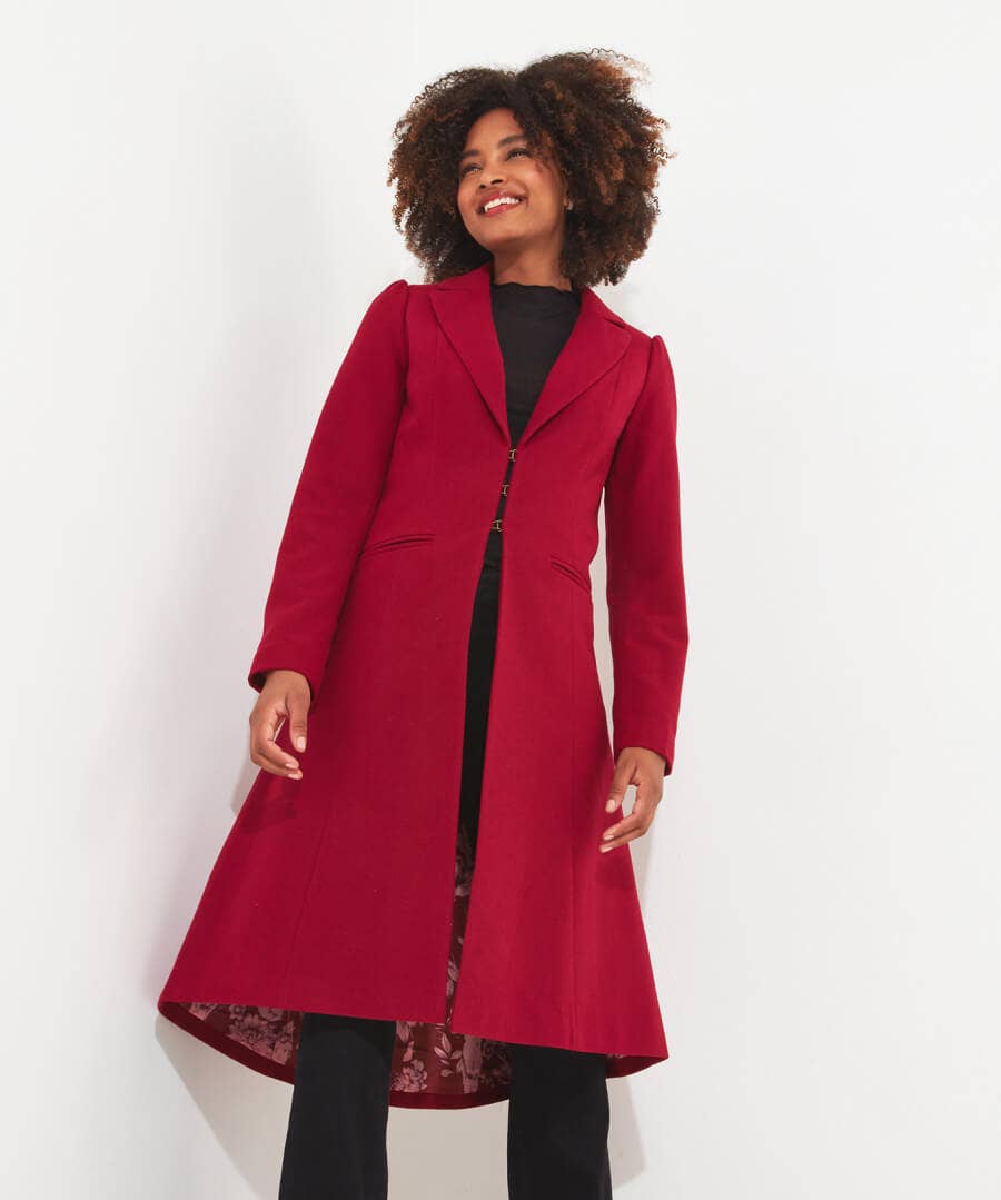 Shop Women's Collection | Occasion Outfits | Coats & Jackets | Top Picks | Top Picks | Women's Joe Browns Oh So Sophisticated Coat Red