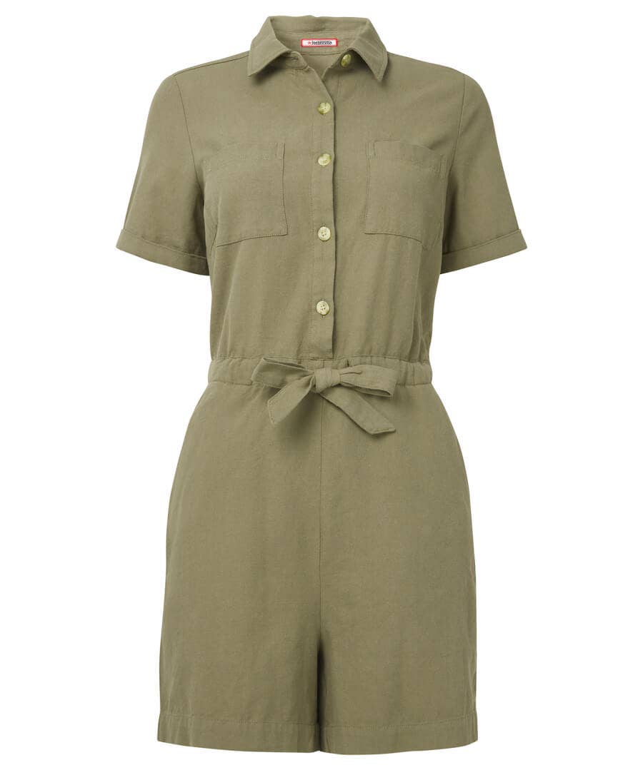 Sale Jumpsuits | Sale Jeans & Trousers | Women's | Women's Joe Browns On Safari Playsuit Green