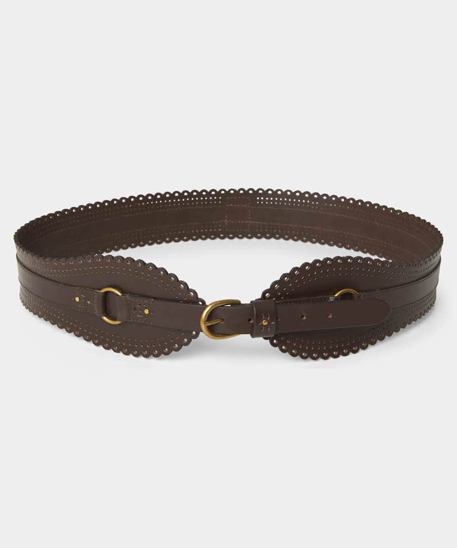 Accessories & Jewellery | Women's Joe Browns Perfection Premium Leather Waist Belt Brown / Tan / Black