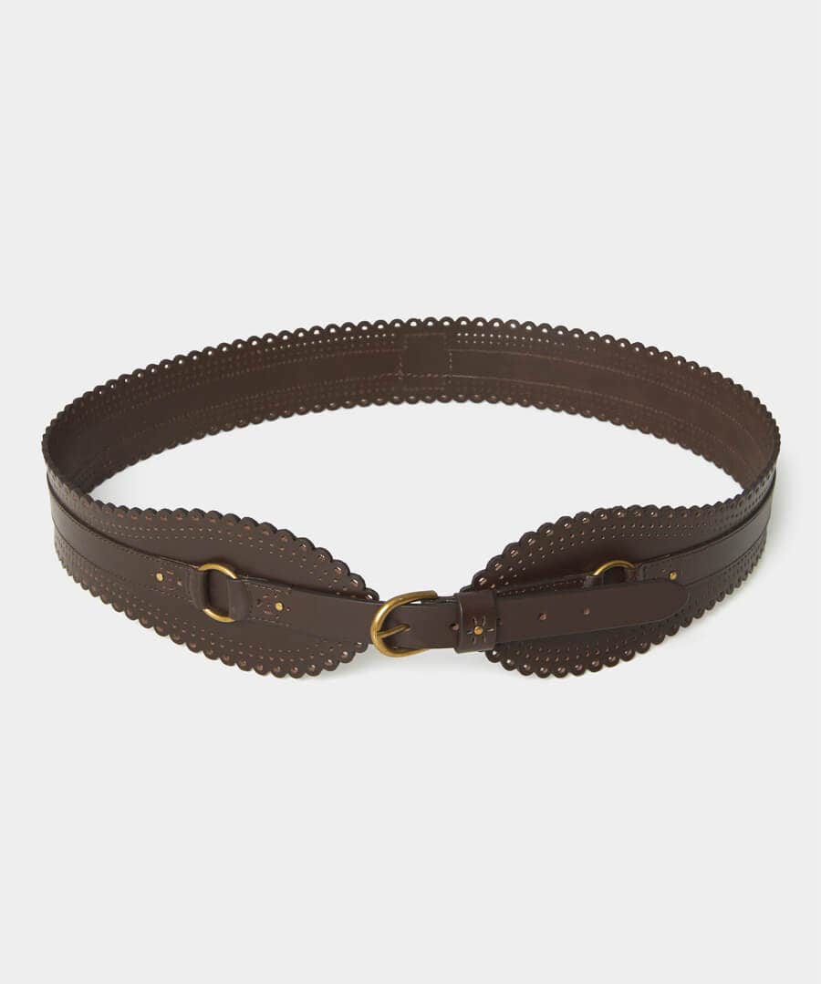 Accessories & Jewellery | Women's Joe Browns Perfection Premium Leather Waist Belt Brown / Tan / Black