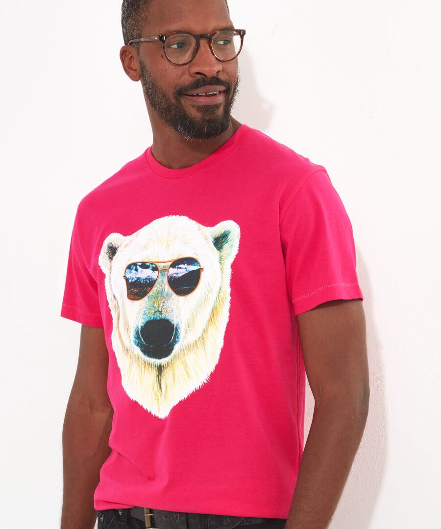 Shop Men's Collection | Graphic T-Shirts | Gifts | Tops & T-Shirts | Sale Tops & T-Shirts | Top Picks | Top Picks | Men，s | Men，s | Men，s Joe Browns Playing It Cool Tee Pink