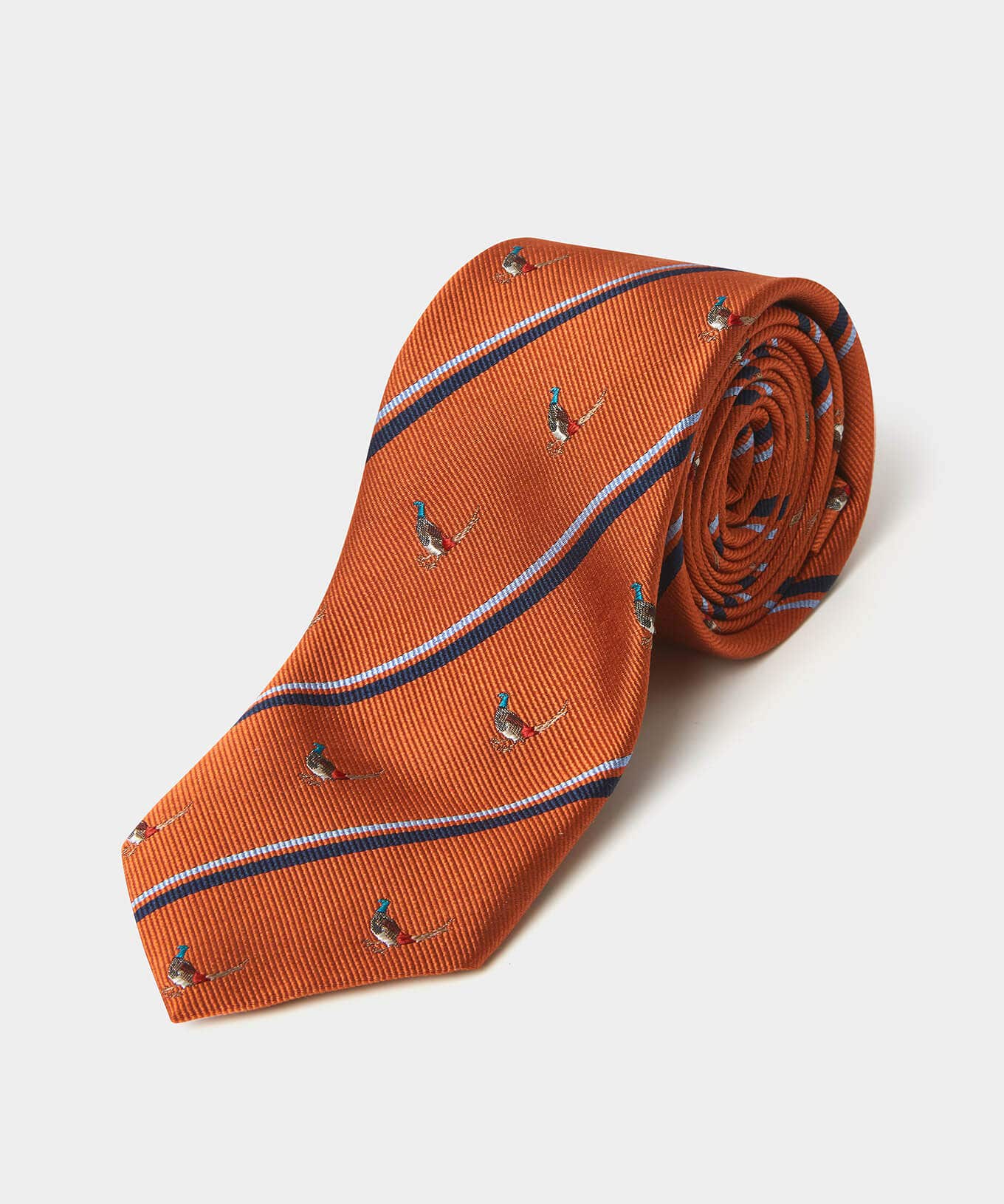 Accessories | Men，s Joe Browns Premium Dapper Silk Tie Orange