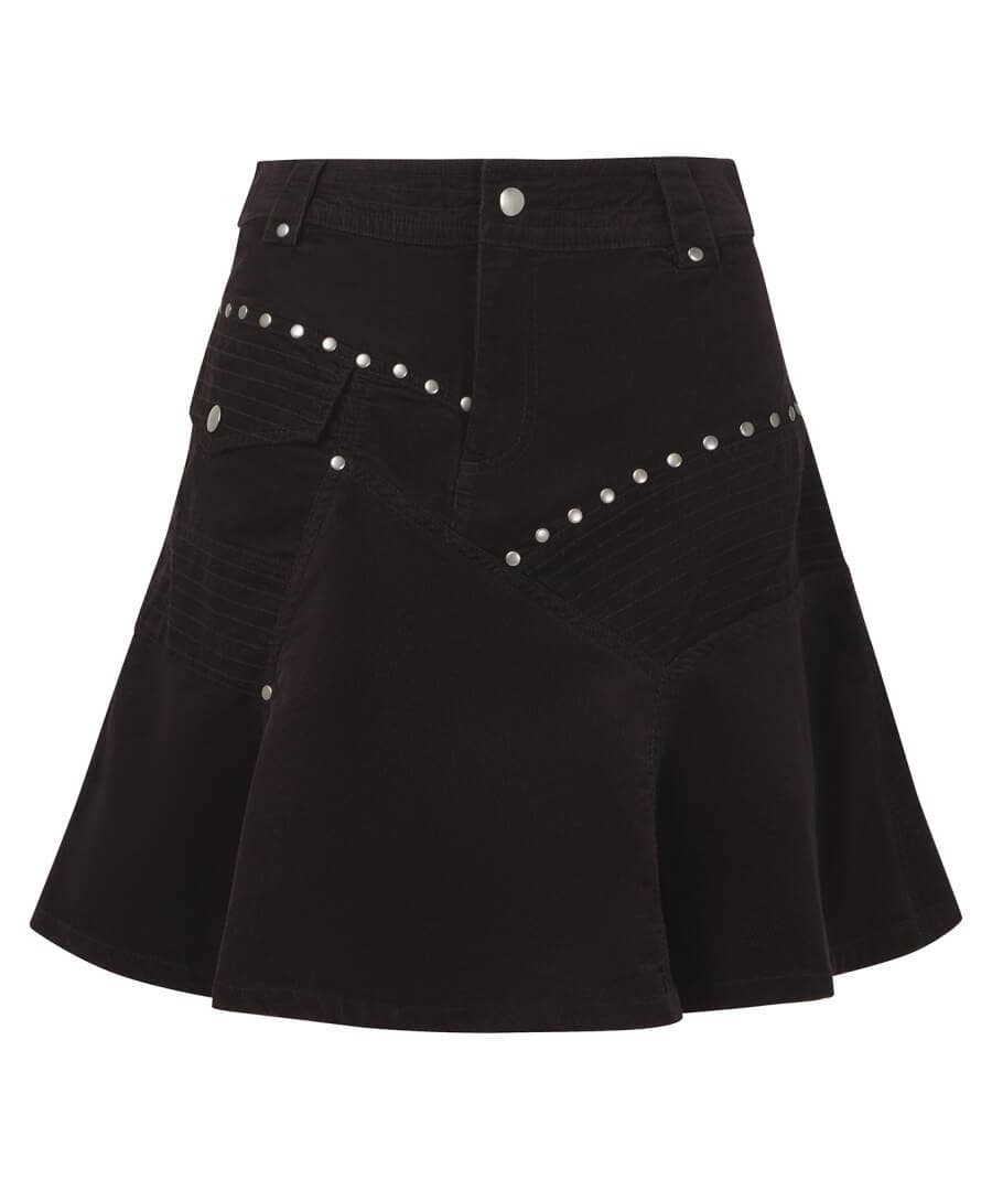 Skirts | Sale Skirts | Women's | Women's Joe Browns Rock It Up Studded Skirt Black