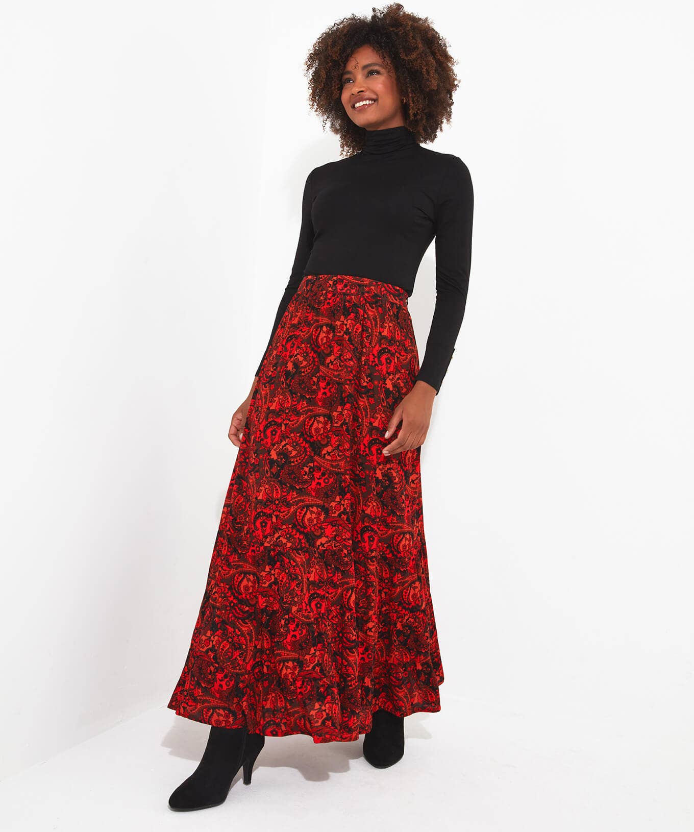 Shop Women's Collection | Skirts | Sale Skirts | Top Picks | Women's | Women's Joe Browns Ruffle Skirt Multi